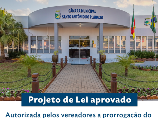 Autorizada pelos vereadores a prorrogação do contrato do motorista/operador de máquinas