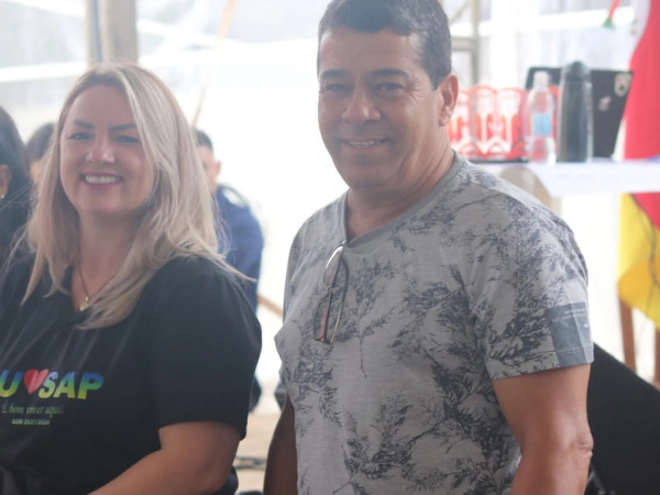 Vereadores prestigiaram a abertura das festividades da semana do aniversário do município.