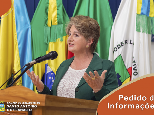 Vereadora pede esclarecimentos sobre obra particular ao Poder Executivo