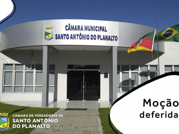 Moção de Pesar é encaminhada na Câmara Municipal