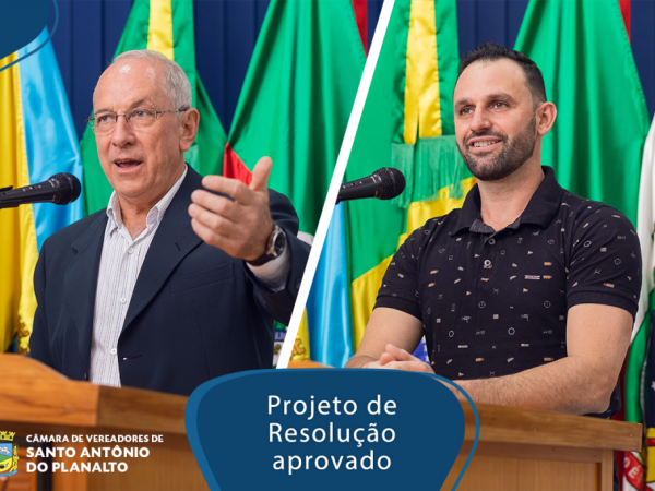 Vereadores nomeiam Plenário Legislativo como Vereador Larri Bangemann
