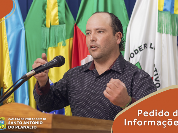 Vereador pede que Prefeitura esclareça sobre o Programa Estadual de Pavimentação