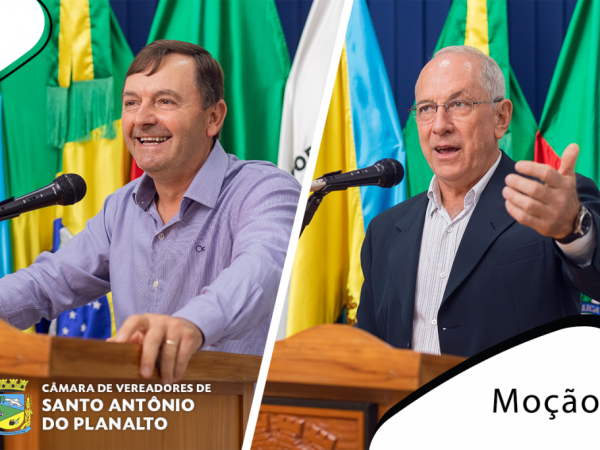 Vereadores parabenizam trabalho dos presidentes da Sociedade Amigos de Santo Antônio