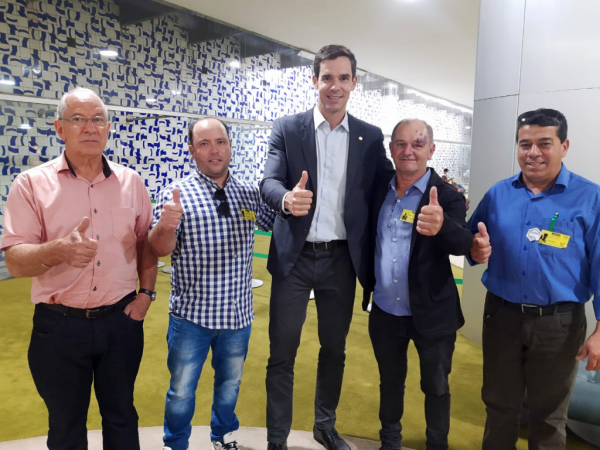 Vereadores santo-antonienses cumprem agenda em Brasília
