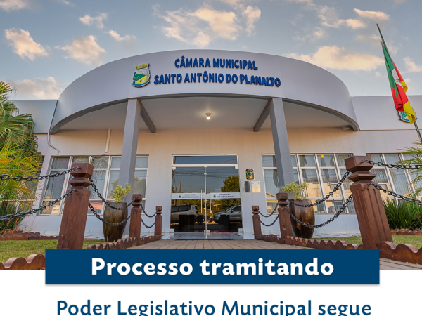 Poder Legislativo Municipal segue com um texto em tramitação